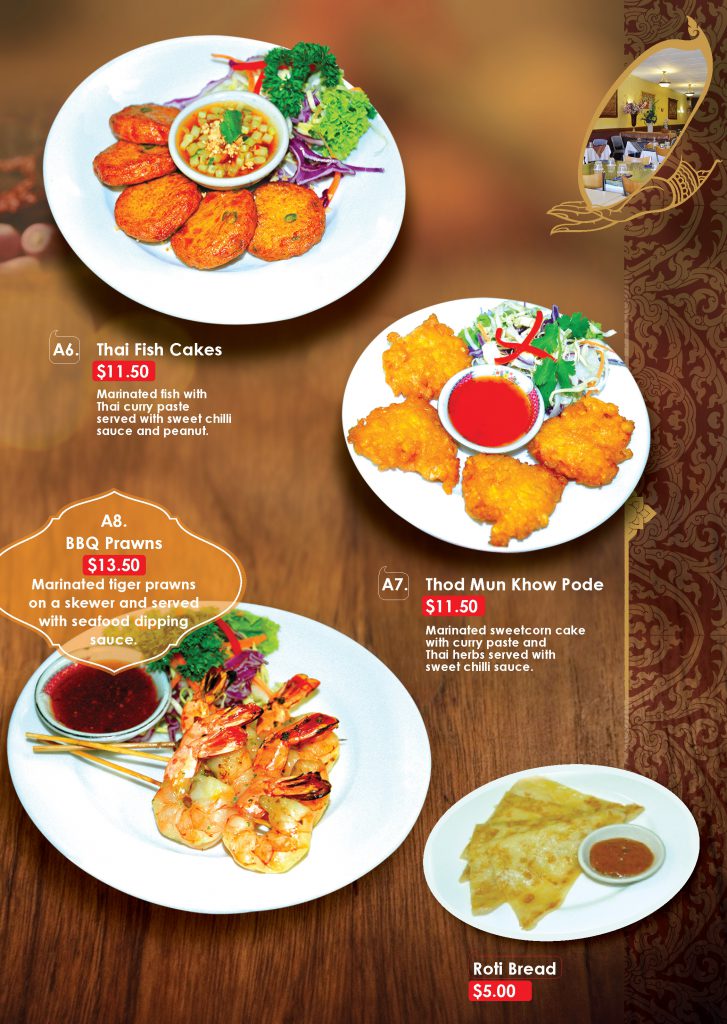 Dinner Wild Rice Thai Restaurant Rotorua